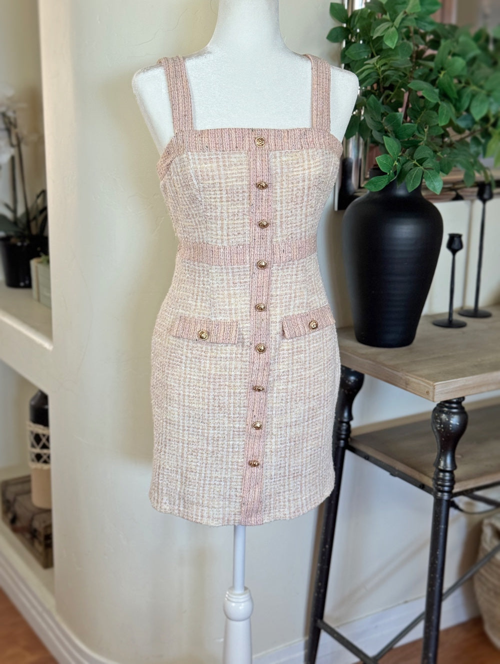 Tweed Mini Dress image 5