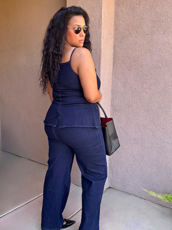 Stretch Denim Luxe 2-Piece Set image 9