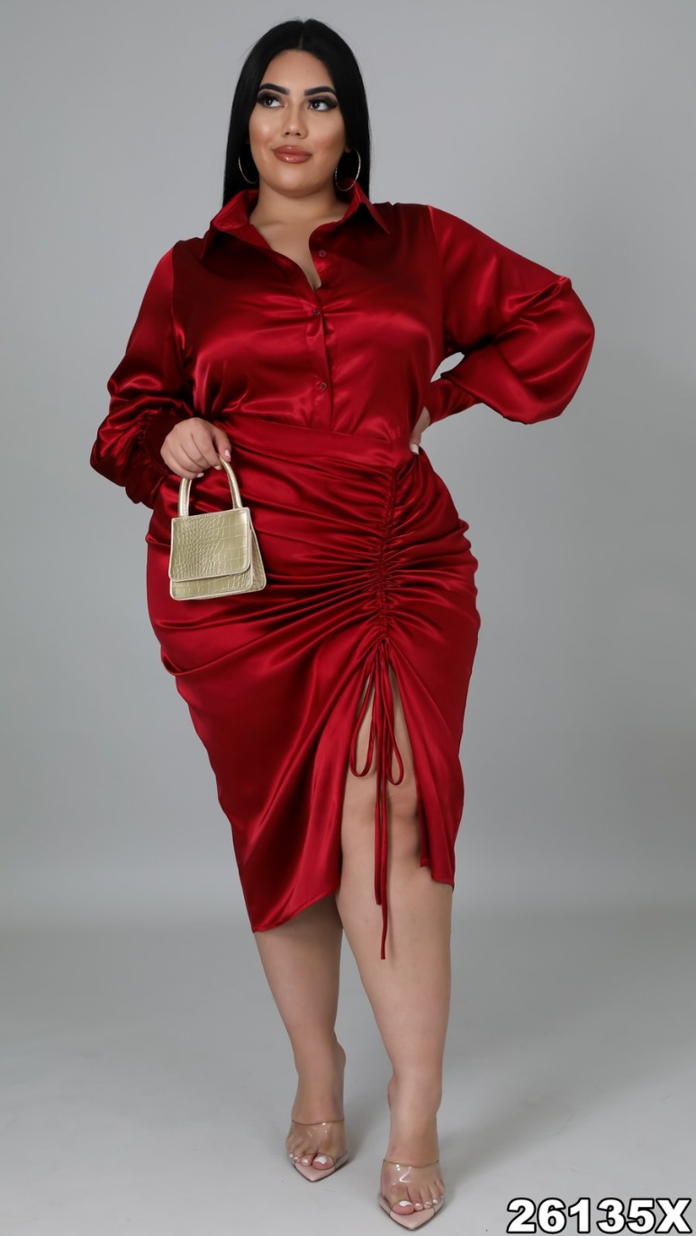 Upscale Set Curve (Burgundy) image 4