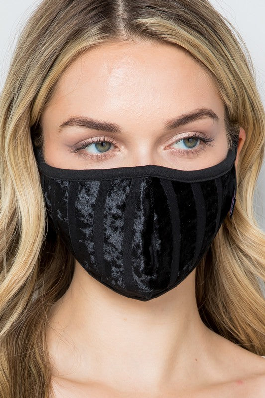 Velvety Black Mask image 3