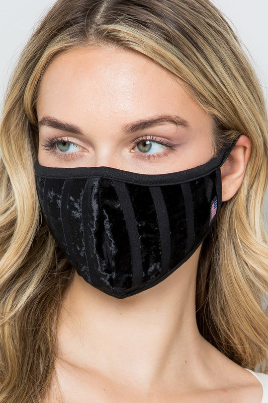Velvety Black Mask image 0