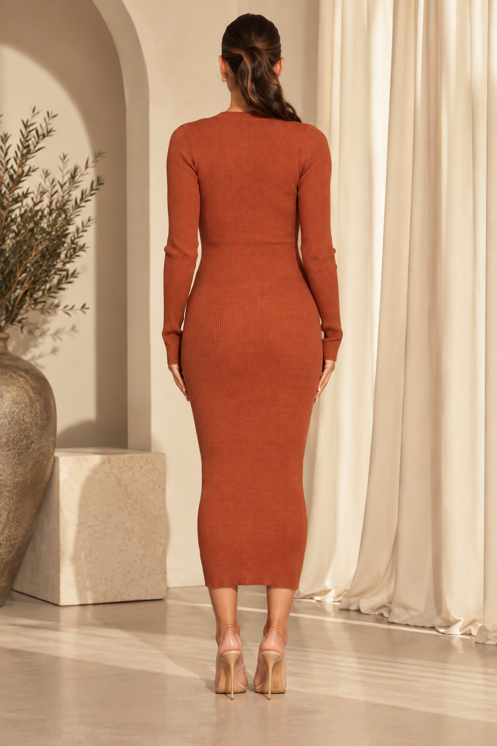 Falling for you Sweater Dress