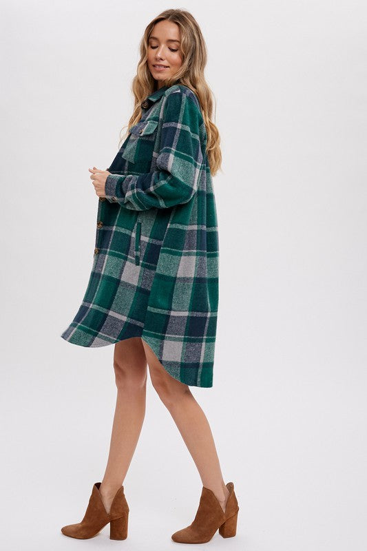 Forest Green Shacket image 8