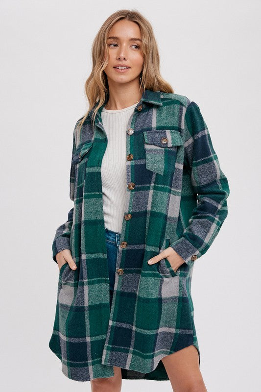 Forest Green Shacket image 3