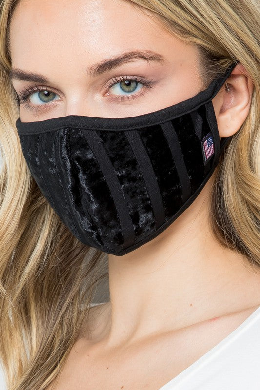 Velvety Black Mask image 4
