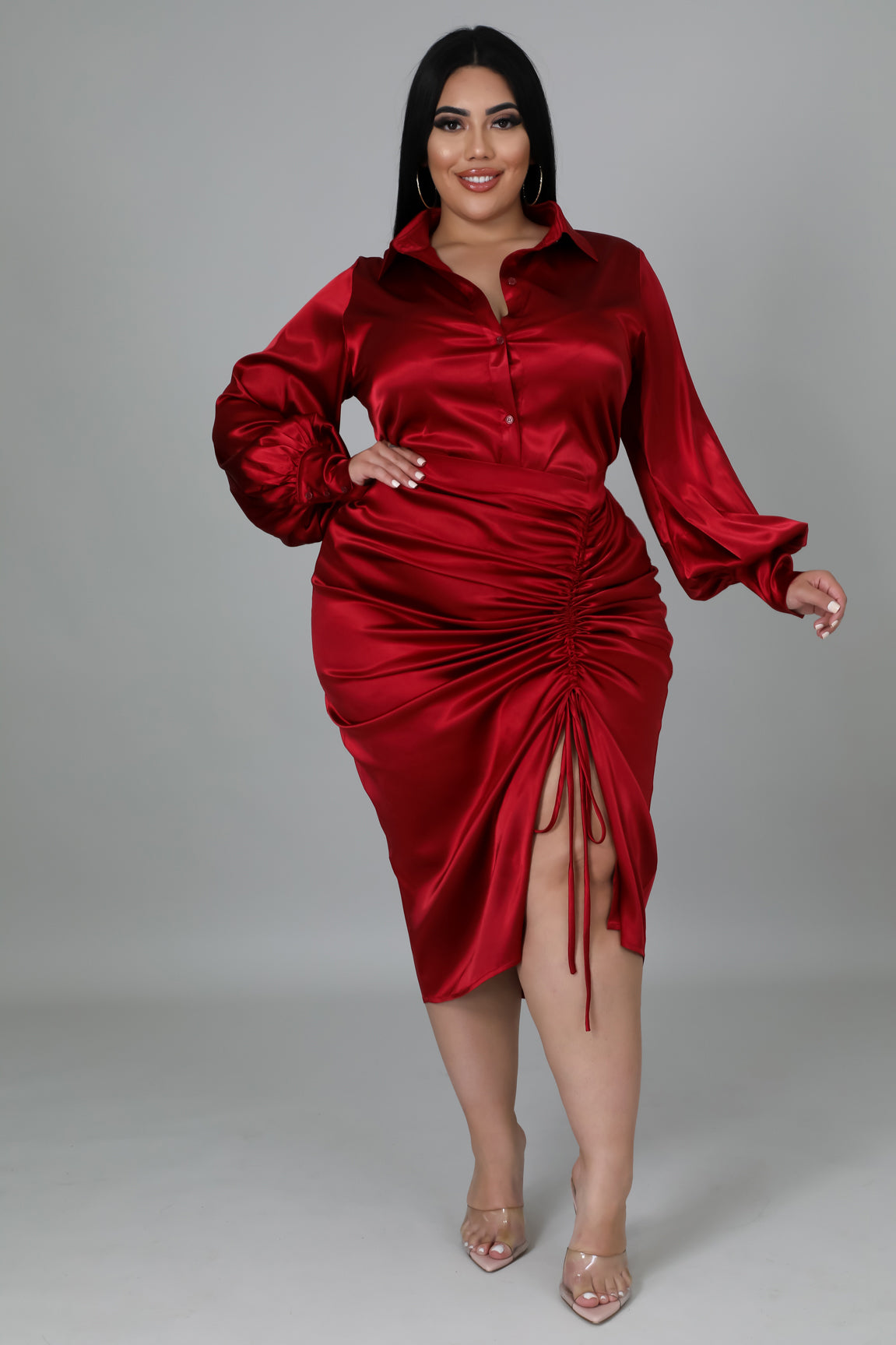 Upscale Set Curve (Burgundy) image 3