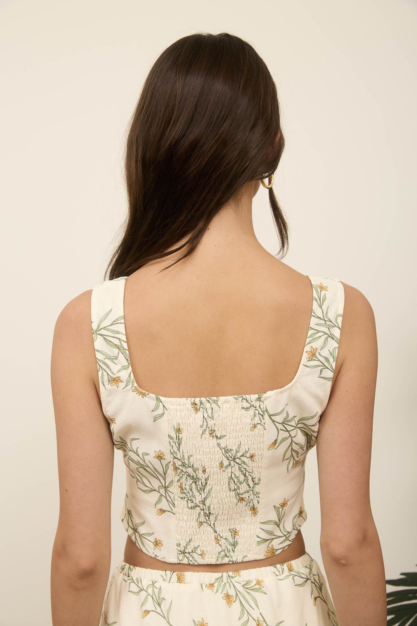 Fresh Bloom Linen Skirt Set image 8