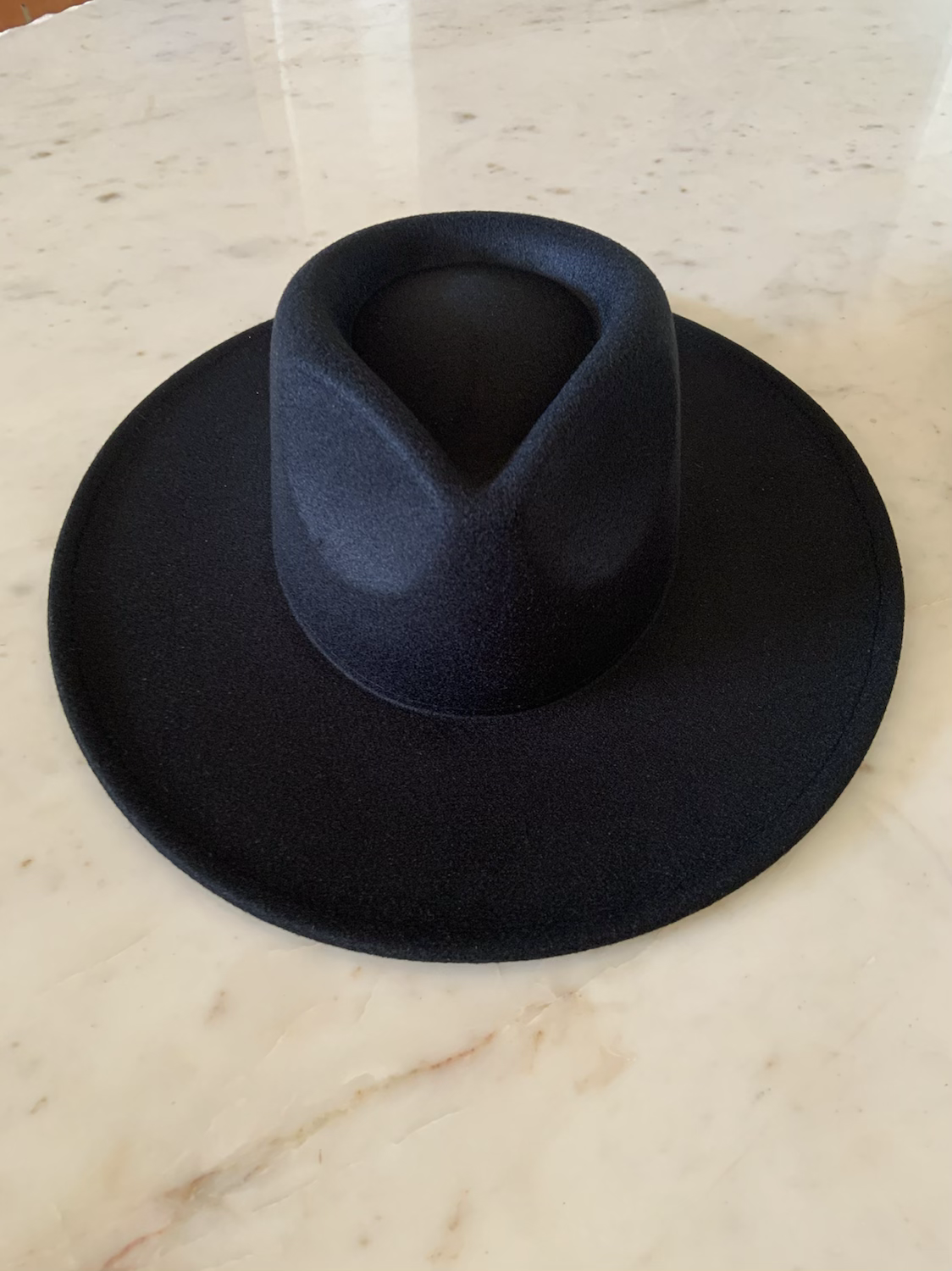 Wide Brim Vegan Felt Hat image 6