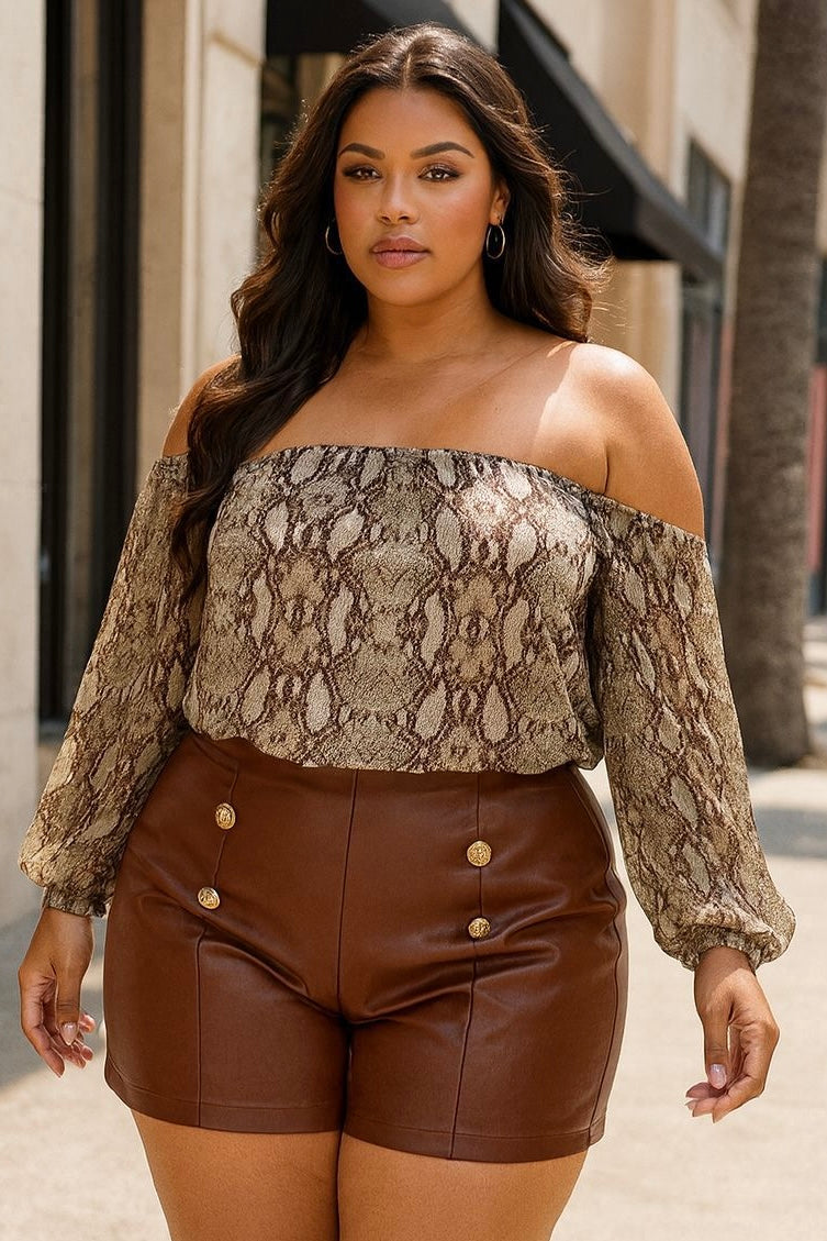 Woodland Off shoulder Top image 0