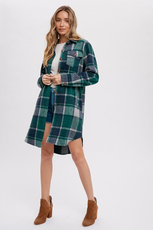 Forest Green Shacket image 7