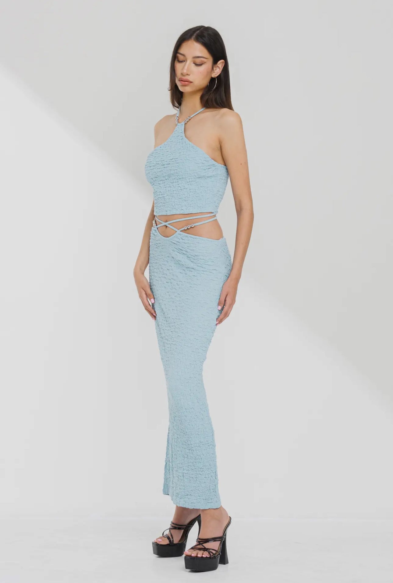 Sea Shore Halter Skirt Set image 8