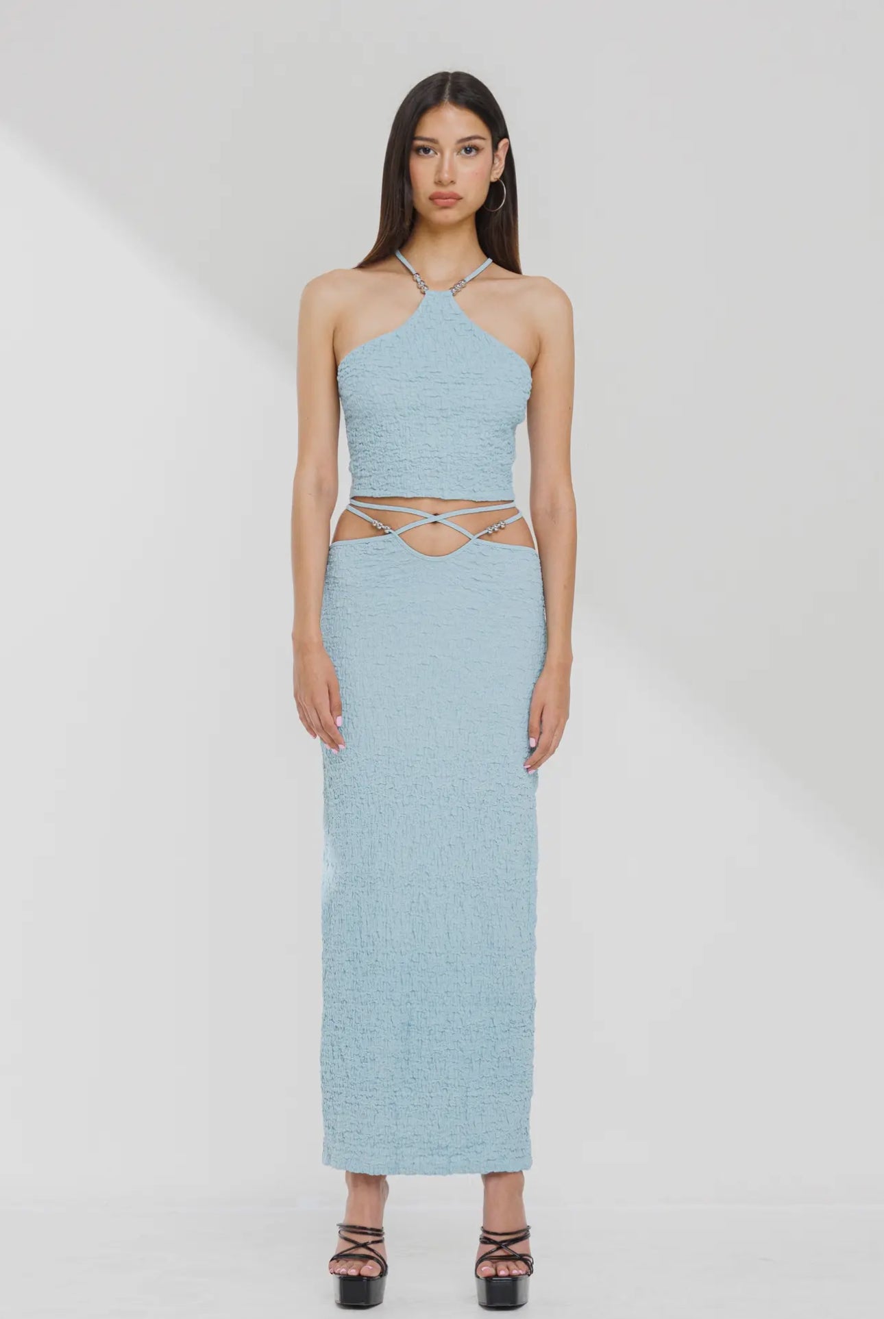 Sea Shore Halter Skirt Set image 9