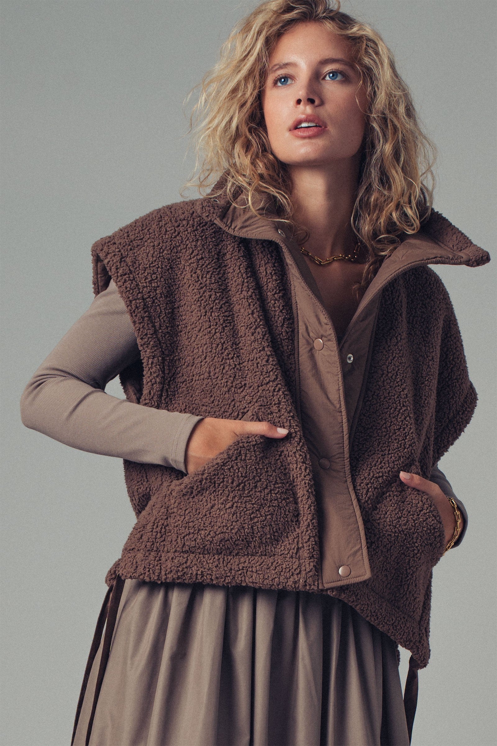 Cozy Sherpa Vest image 5