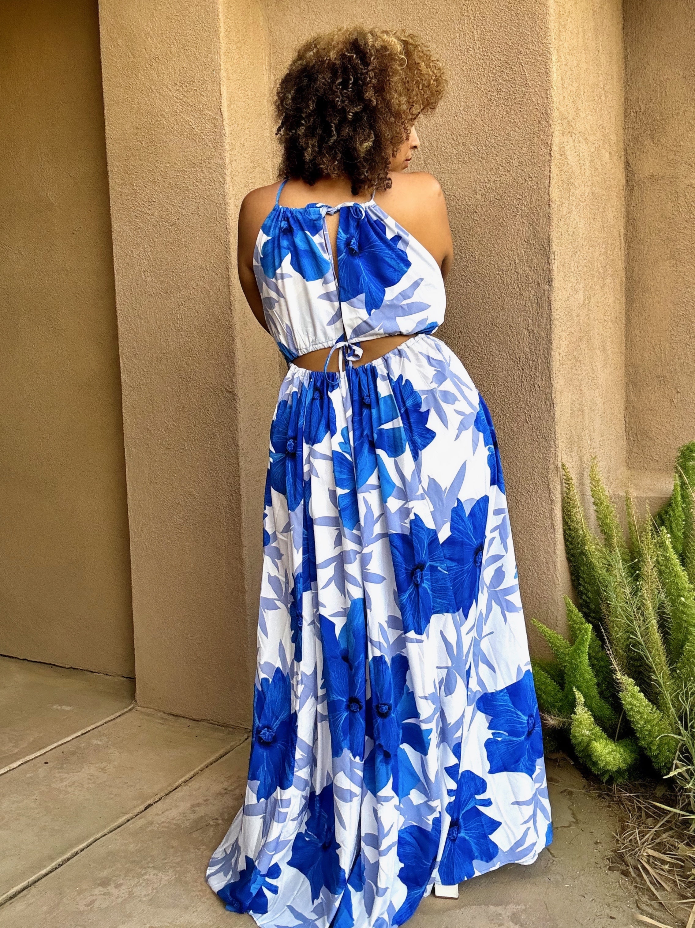 Blue Lagoon Resort Maxi Dress image 3