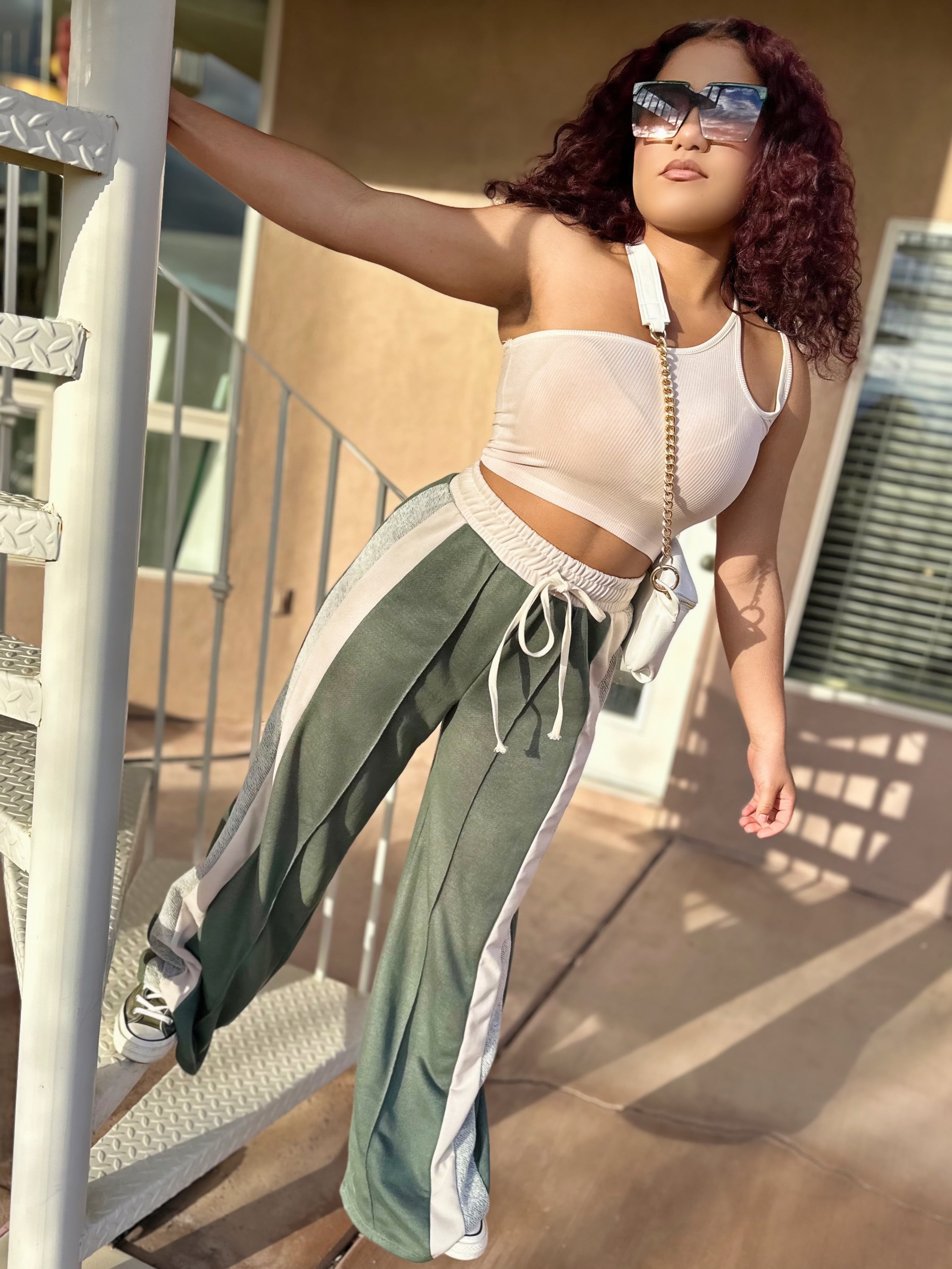 Line Up Sweat Pants image 5