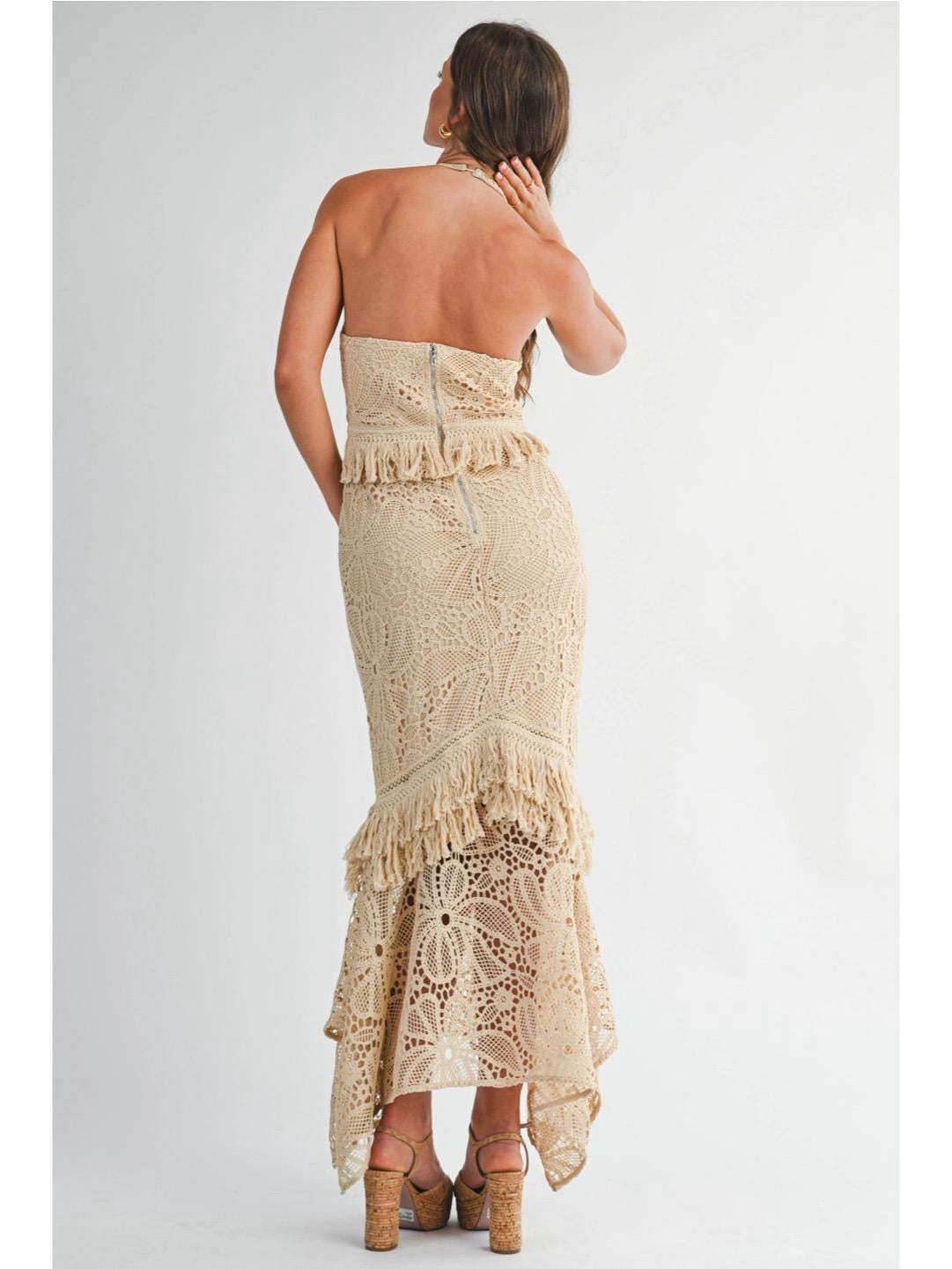 Sienna Eyelet Maxi Dress