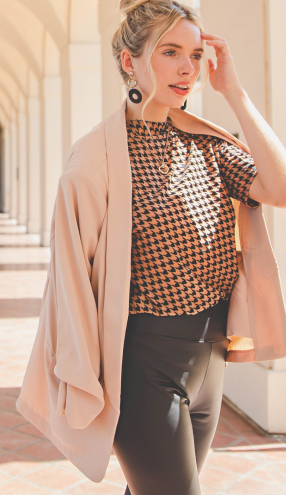 Breezy Blazer Taupe image 1