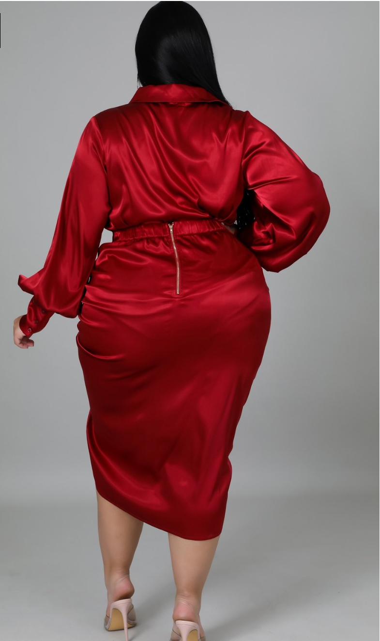 Upscale Set Curve (Burgundy) image 1