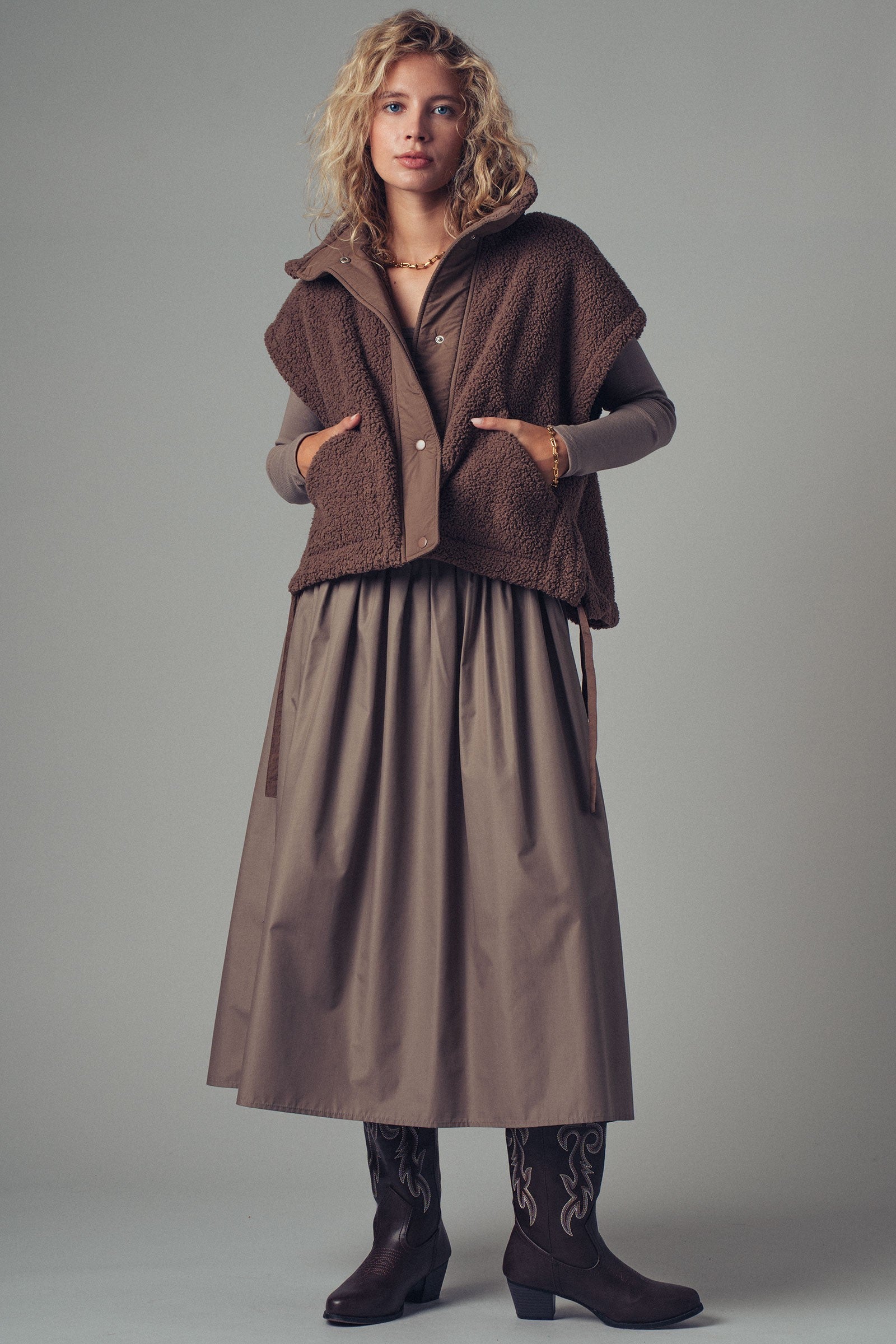 Cozy Sherpa Vest image 3