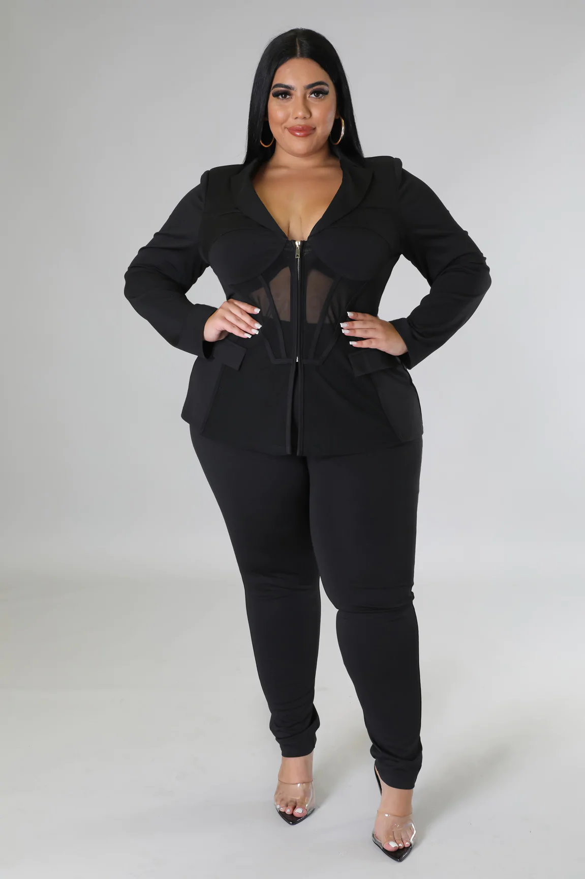 Amina Blazer Pant Set image 3