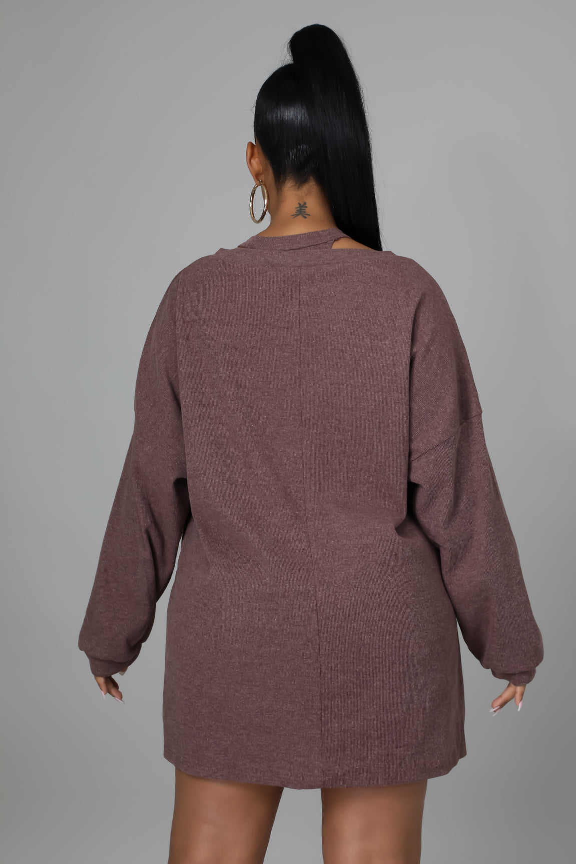 Mia Sweater Top Dress image 3