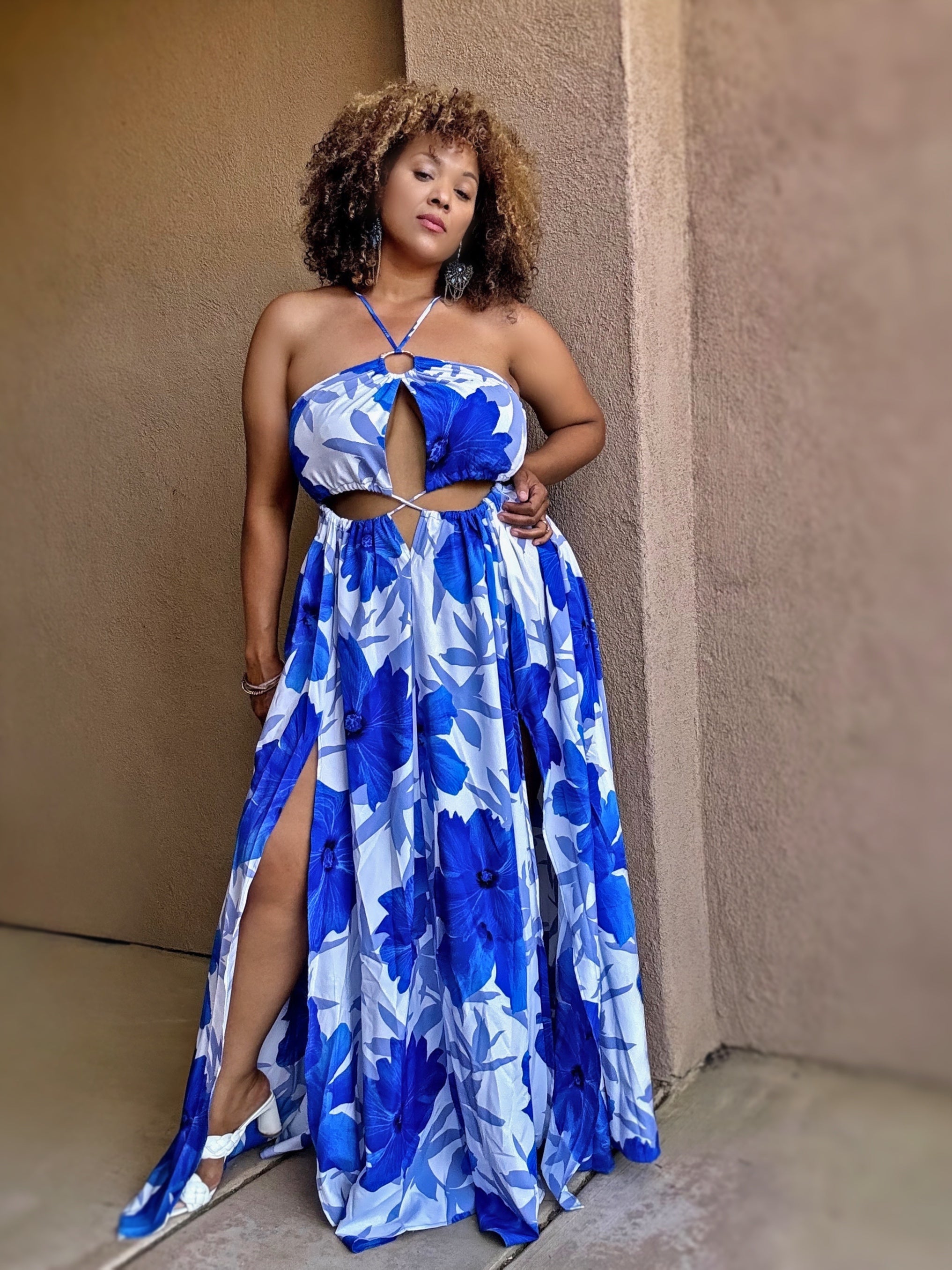 Blue Lagoon Resort Maxi Dress image 2