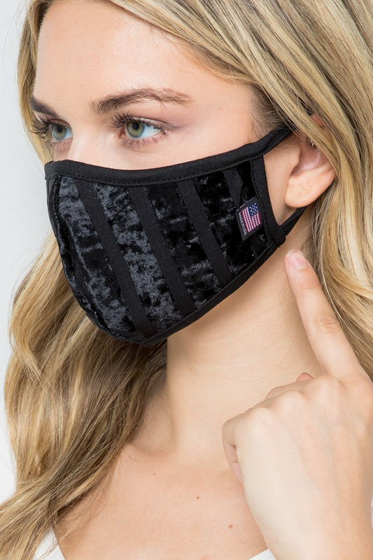 Velvety Black Mask image 2